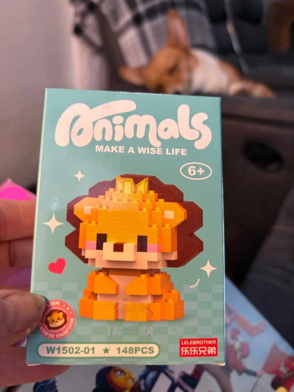 Pink Pixel Monster Building Set - 251 PCS